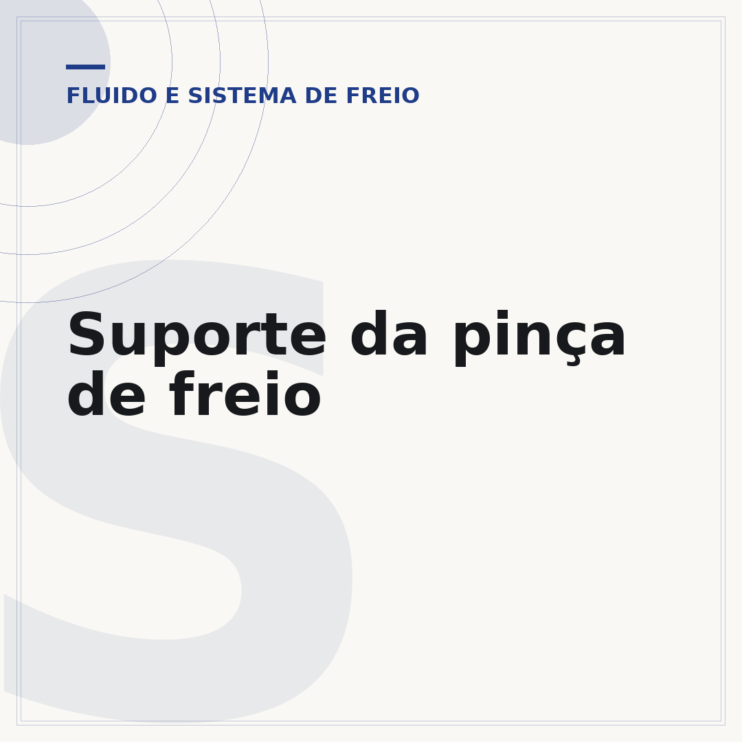 Suporte da pinça de freio