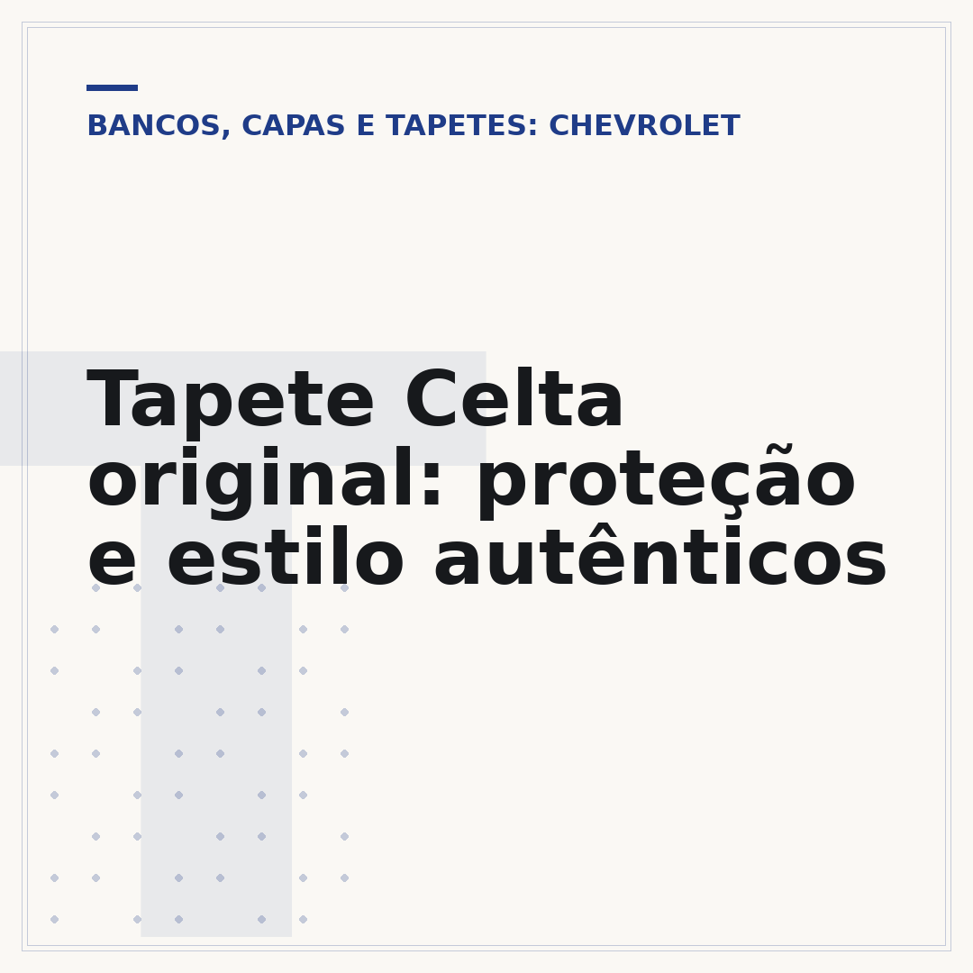 Tapete Celta original: proteção e estilo autênticos
