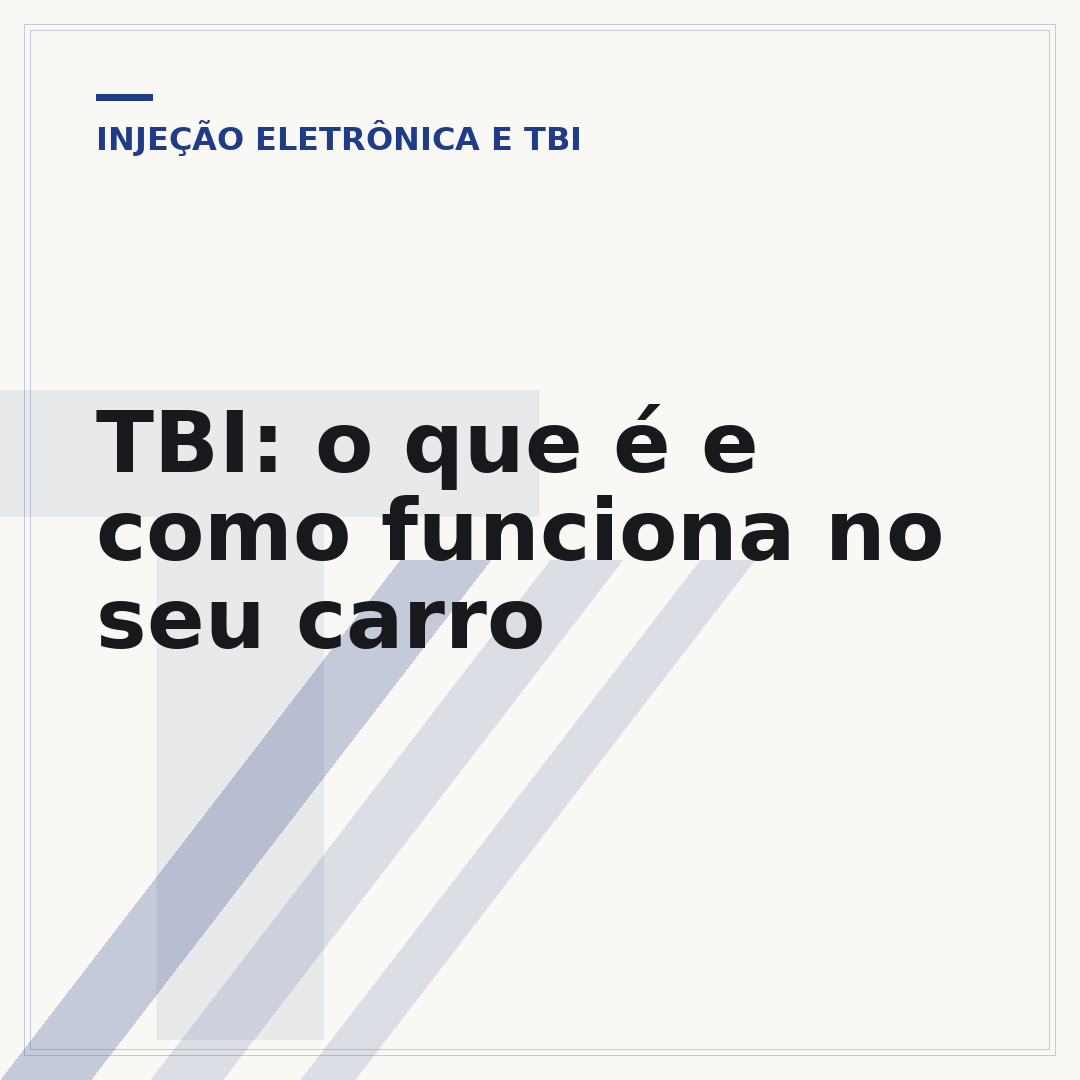 TBI: o que é e como funciona no seu carro