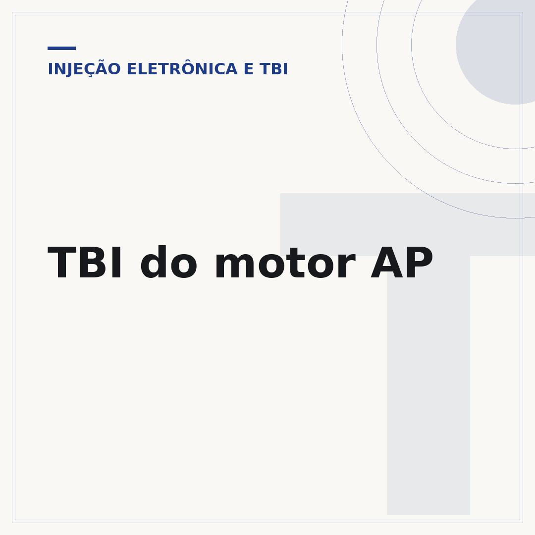 TBI do motor AP
