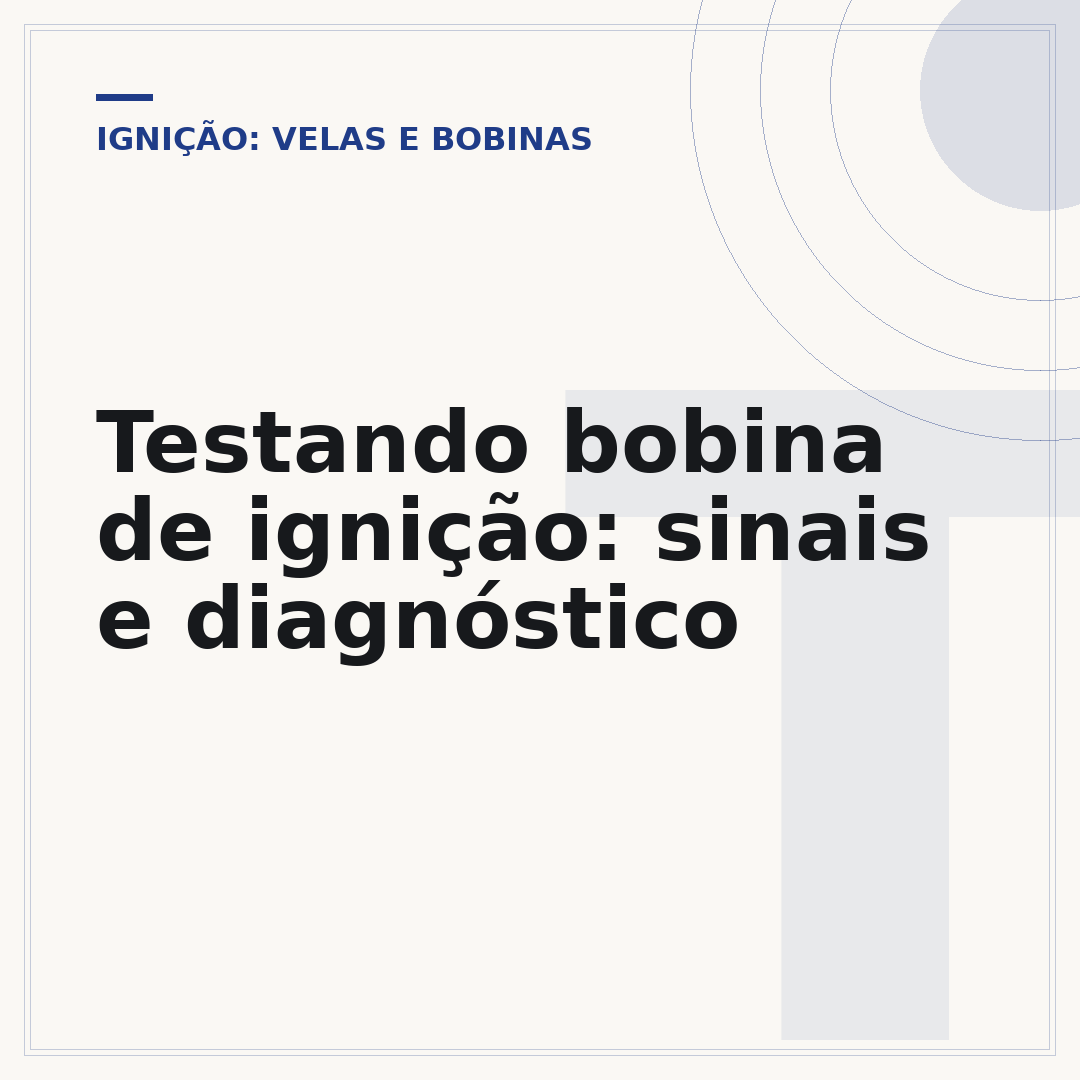 Testando bobina de ignição: sinais e diagnóstico