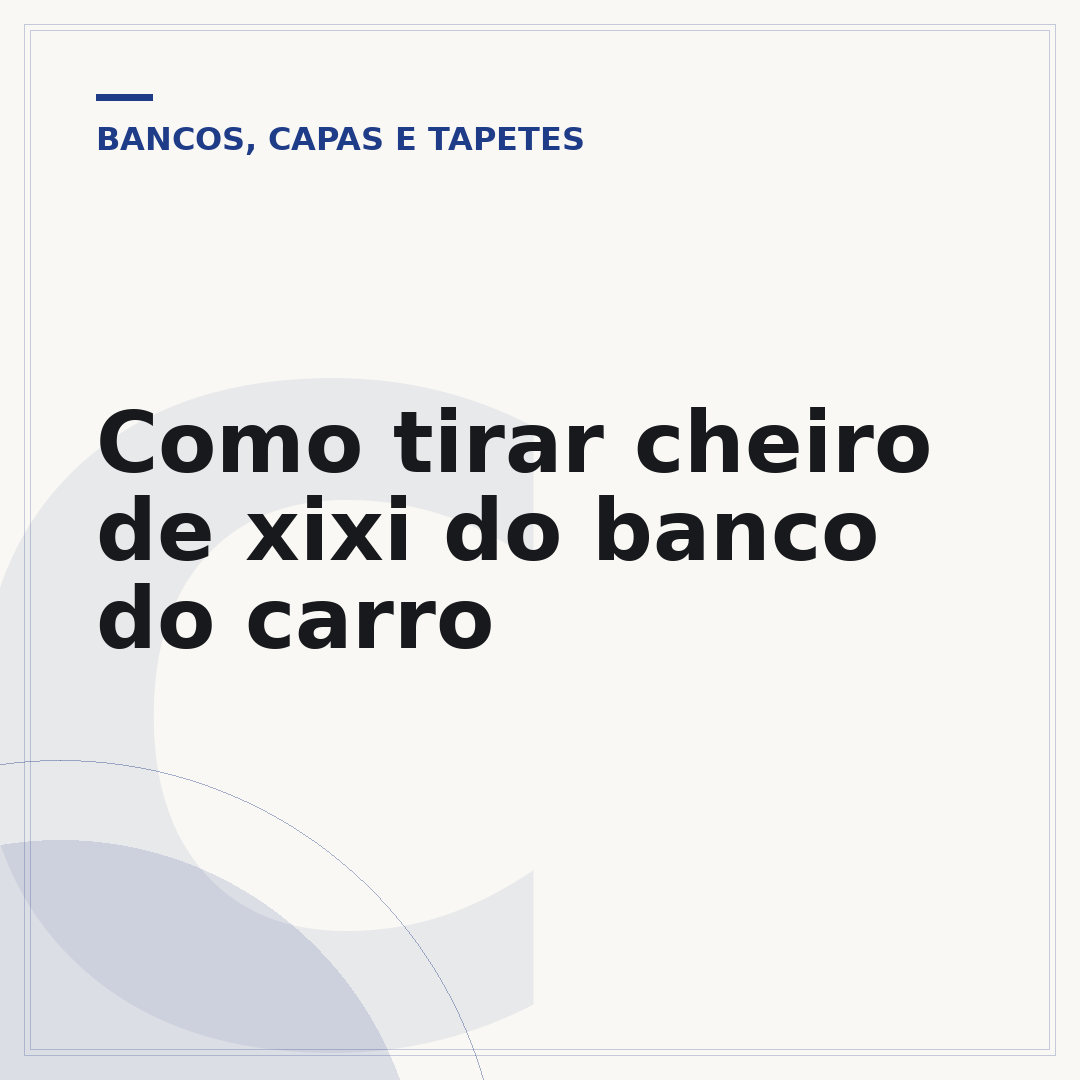 Como tirar cheiro de xixi do banco do carro