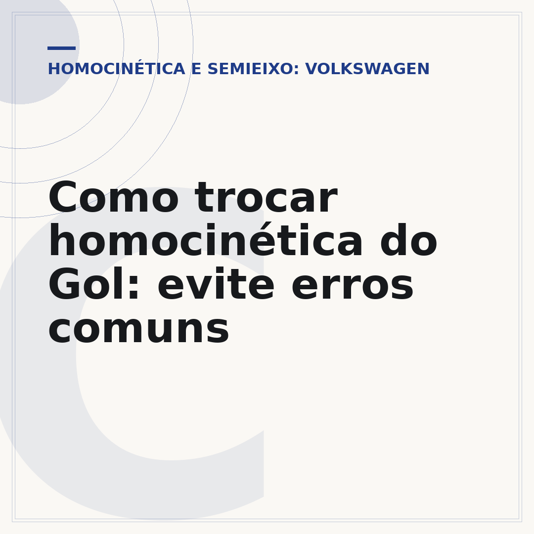 Como trocar homocinética do Gol: evite erros comuns