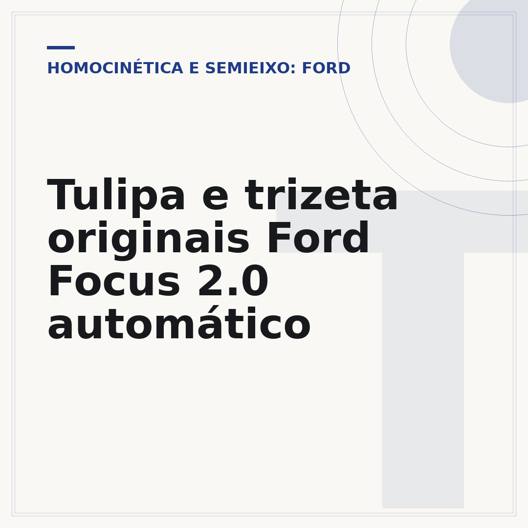 Tulipa e trizeta originais Ford Focus 2.0 automático