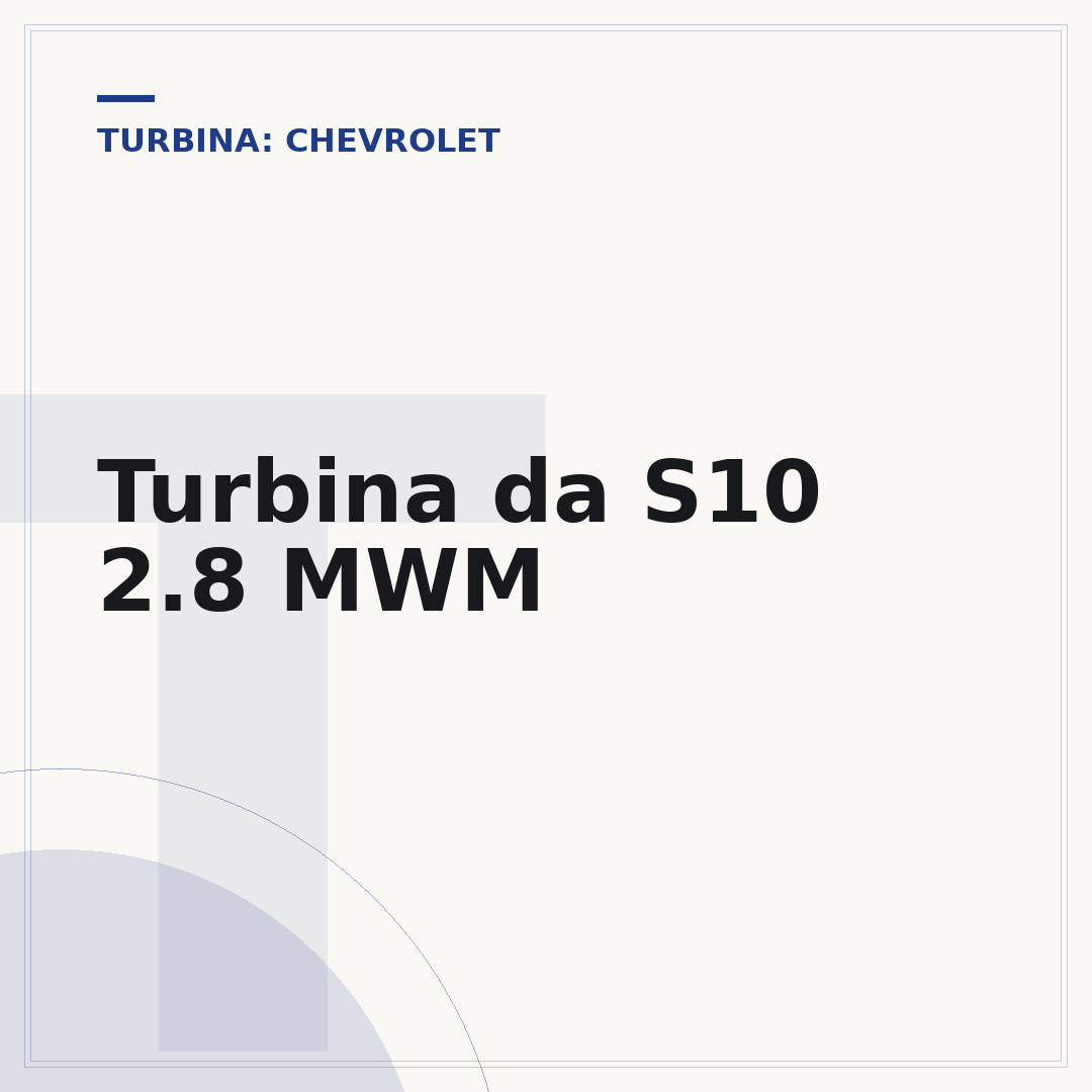 Turbina da S10 2.8 MWM