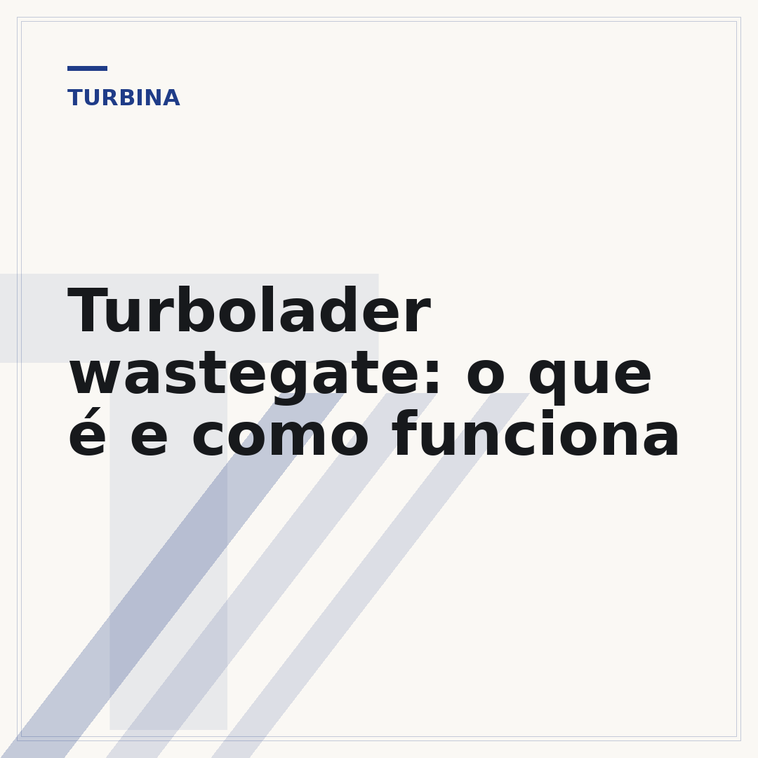 Turbolader wastegate: o que é e como funciona
