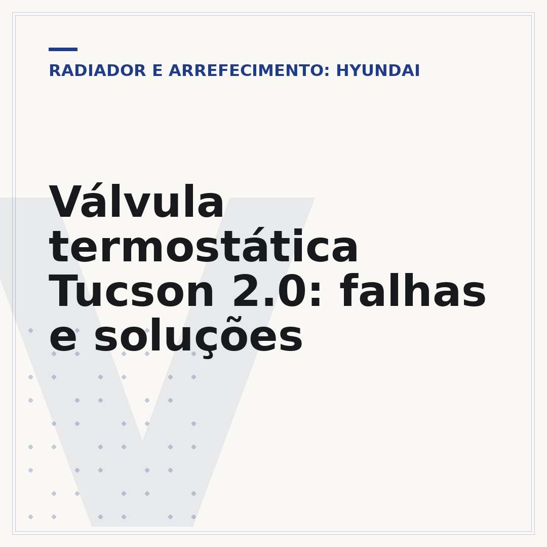 Válvula termostática Tucson 2.0: falhas e soluções