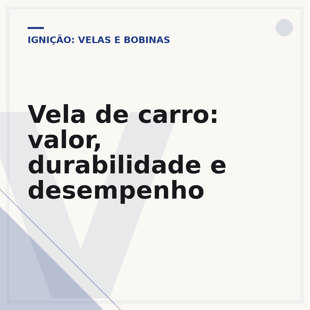 Vela de carro: valor, durabilidade e desempenho