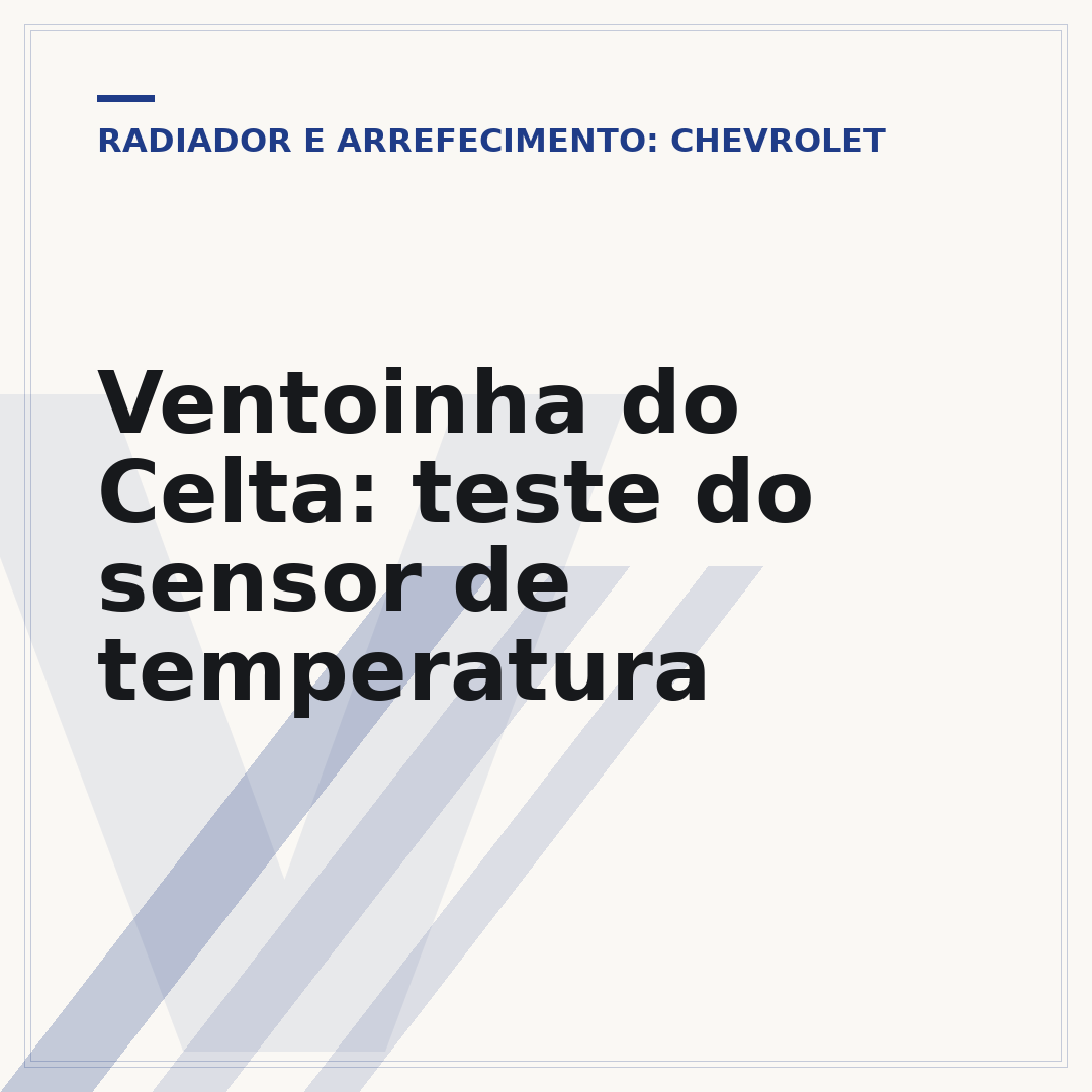 Ventoinha do Celta: teste do sensor de temperatura