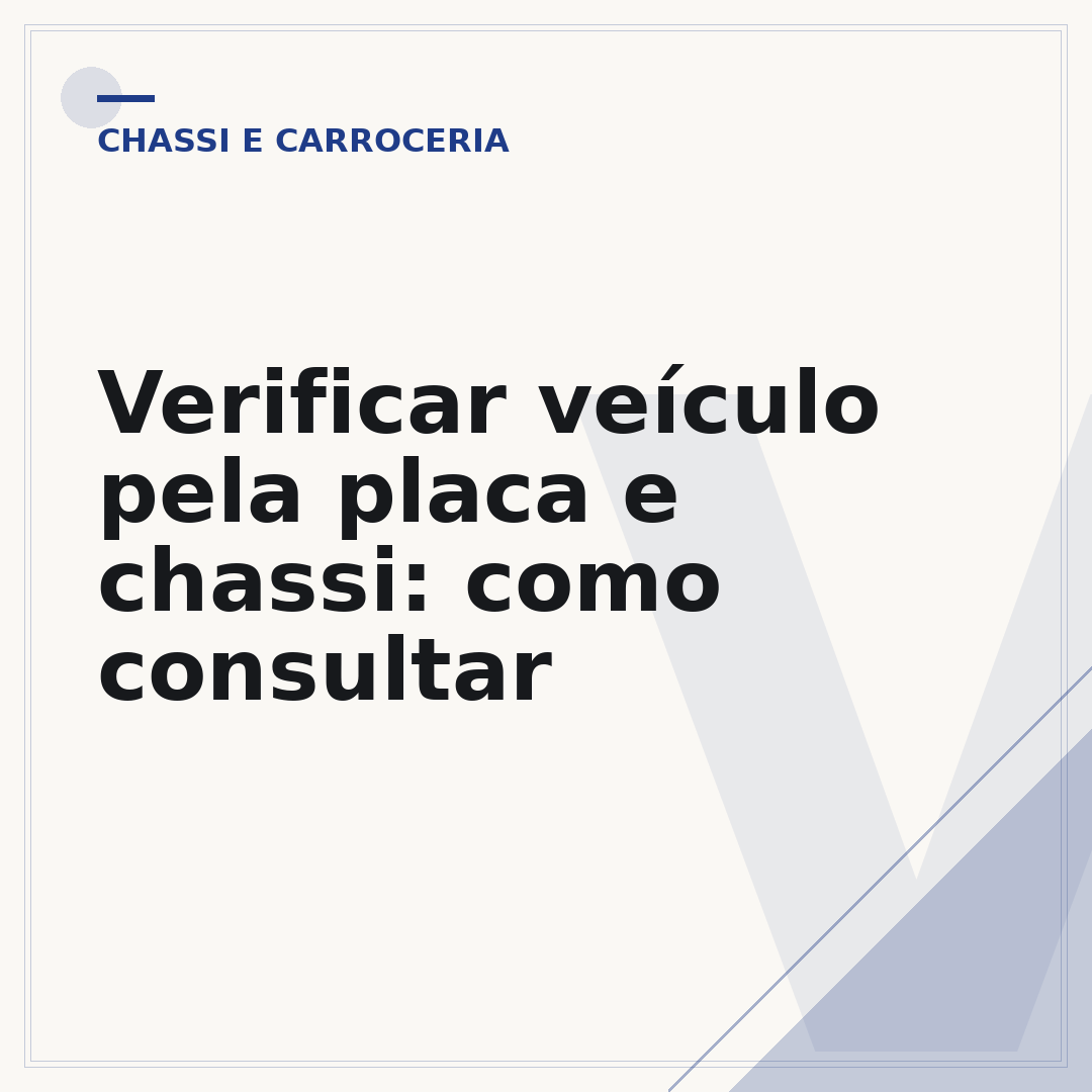 Verificar veículo pela placa e chassi: como consultar