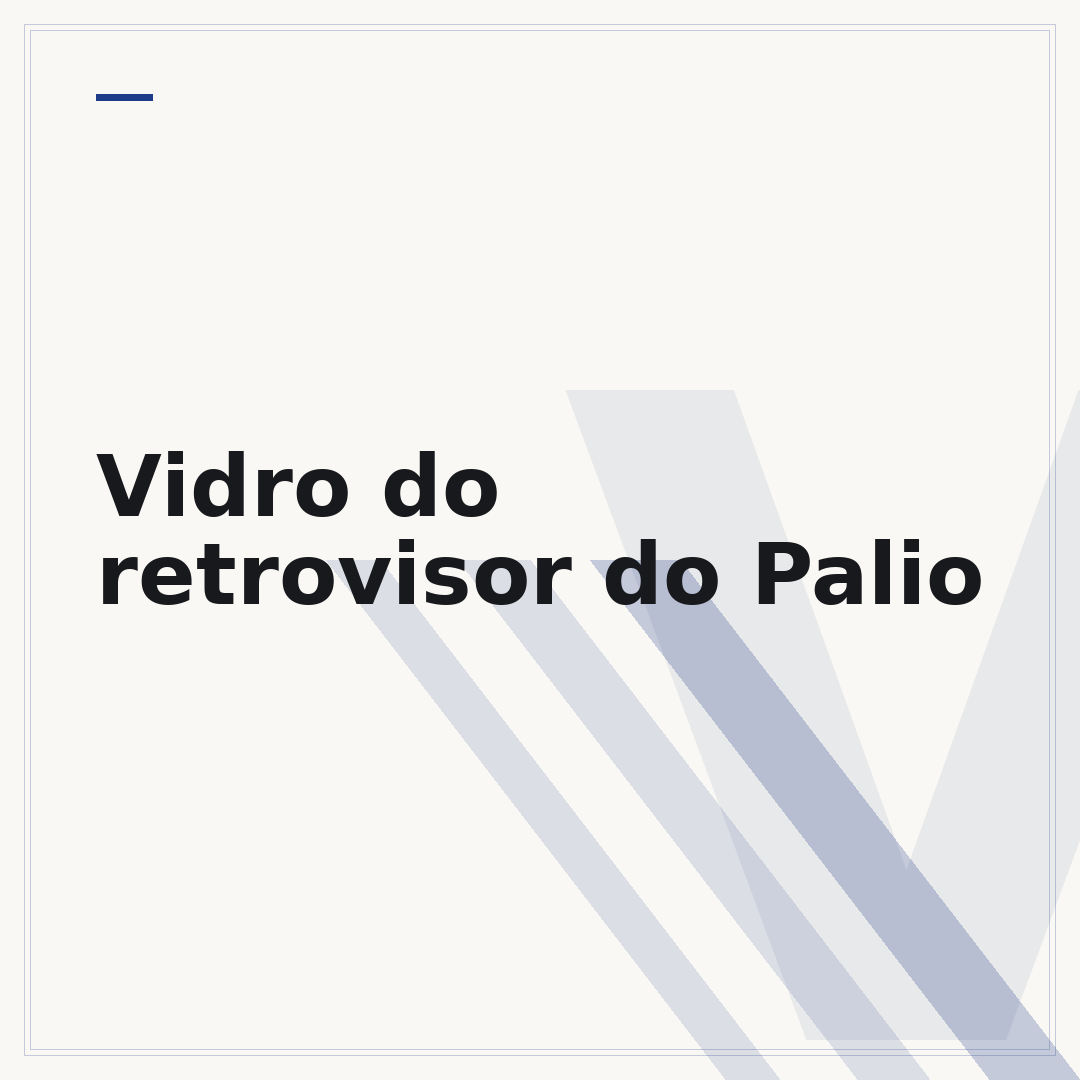 Vidro do retrovisor do Palio