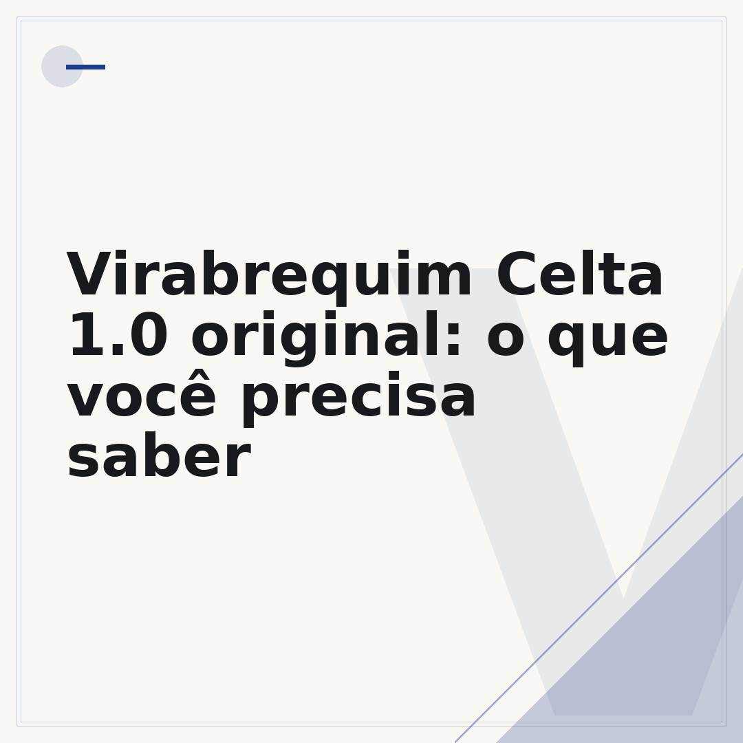 Virabrequim Celta 1.0 original: o que você precisa saber