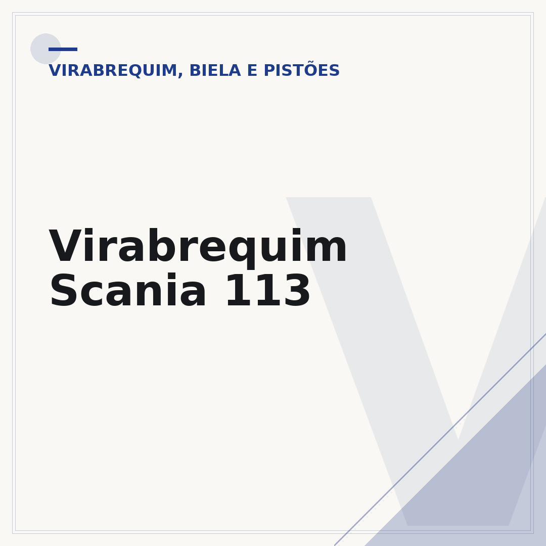 Virabrequim Scania 113