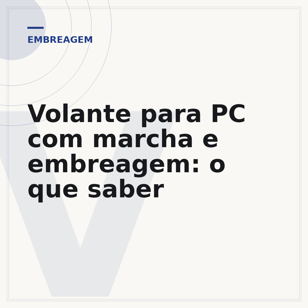 Volante para PC com marcha e embreagem: o que saber